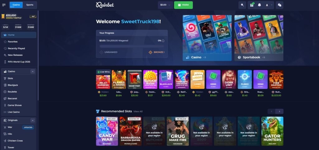 Go to Rainbet